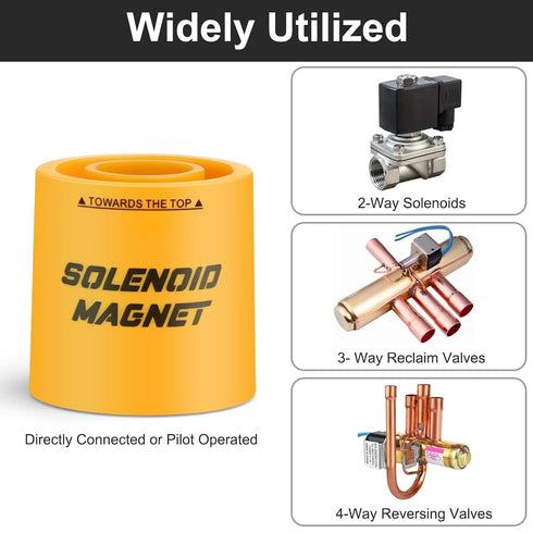 2 Pcs Solenoid Magnet Tool #TLMKC for Solenoid Valve Troubleshooting, 18mm
