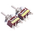 Taiss 3pcs Toggle Switch SPDT ON-Off-ON 3 Pin 3 Position Latching Switch with Waterproof Cover
