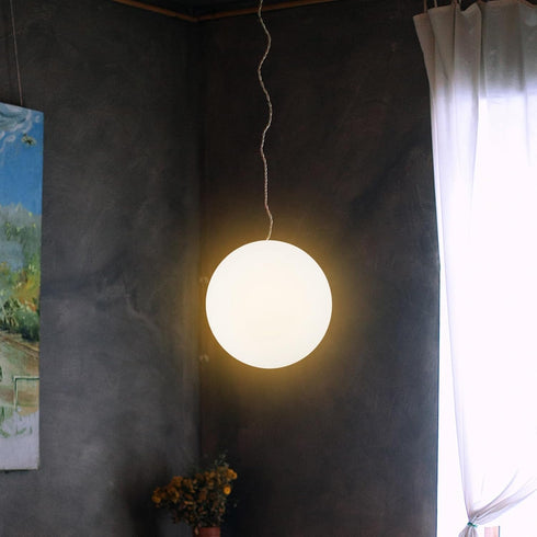 5.90 Inch Kichvoe Frosted Acrylic Globe Lampshade Replacement Round Ball Lamp Cover for Wall Lamp Post Light Pendant
