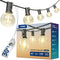 VIPAR Outdoor String Lights, 30FT 13 G40 Bulbs Patio Lights Outdoor Waterproof,