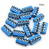 DGZZI 50pcs Blue 5mm Pitch PCB Mount Screw Terminal Block Connector for Arduino (20pcs 2 Pin + 15pcs 3 Pin + 15pcs 4