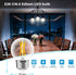 E26 G16.5 Bulb, Dimmable 6W 60W 4000K Bulbs 90+ 600LM, 6 Pack GvvooHome Edison LED Equivalent, Neutral White, Round