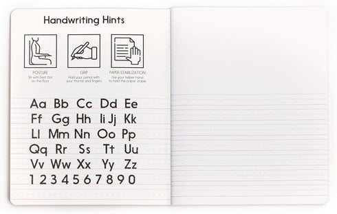 Primary Journal for Grades K–2; Half-Page ½” Ruled, Story Composition Notebook; 100 Sheets of 9.75” x 7.5”; 4-Pack of Marble Blue, Green, Yellow, and Red by UPGRADE NOTES