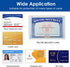 MaxGear Medicare Card Holder Protector Sleeves, 12 Mil Clear PVC Water Resistant Protectors for SSN, Credit Cards, 6