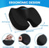 TushGuard Seat Cushion for Office Chair Memory Foam Non-Slip Cushion Back, Relief Chair Pad, Butt Pillow for Office