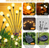 SUNYAO Solar Garden Lights, New Upgraded 2 Pack Solar Firefly Lights, Wind Swaying Firefly Lights, Christmas Lights Outdoor, for Yard Lawn Pathway Decoration Lighting, 16 LED Warm White by SUNYAO