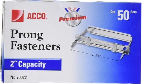 Premium Two-Piece Paper File Fasteners, ACC70022