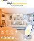 1 Pack 6 Inch Dimmable, 5000K 1050LM 12W 120V, Ensenior LED Recessed Light, Daylight, High Brightness, Damp Rated