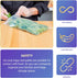 APQ Clear Plastic Reclosable Zipper Bags - 5 x 8 Inches, Pack of 100 Reclosable Plastic Bags with Zipper Closure, 2 Mil
