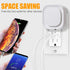 YUNLEX 2 Pack 3-Level Dimmer, Amber Night Light, Dusk to Dawn Sensor, Warm Glare-Free Reflected Glow, Auto On/Off