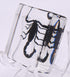 38mm Real Black Scorpion Preserved in Crystal Clear Lucite Resin Specimen for Biology Science Education & Crafts