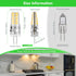 5 Pack G4 Bulb 2W 30W 3000K 250 360Beam T3 Bulb Bulbs, 12V G4 BUBO LED Equivalent Warm White Lumens Angle, Halogen