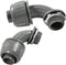 HQRP 2-Pack 3/4-Inch Nonmetallic Plastic Liquid Tight Connector, 90 Degree Electrical Conduit Connector Fitting