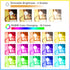 Dimmable E26 Warm LED Light Bulb, 6W RGBW Color 500LM, 16 Color Changing Modes, Remote Control, 2 Pack