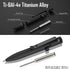 KeyUnity KP05BK Bolt Action Pen with Clip, Titanium Alloy EDC Pocket Pen for Everyday Carry