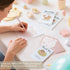 C2U 48 Pack Baby Shower Thank You Cards for Girl - with Envelopes & Gold Stickers,Baby Shower Greeting Cards Bulk