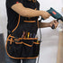 Woodworking Apron with 16 Pockets, Adjustable Size, Durable Canvas Construction for Men and Women