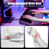 Set, Ergonomic Wrist Rest for Keyboard and Mouse, Soft Memory Foam Cloud Keyboard Stand Pad with Wrist Rest Easy
