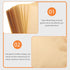 18x19cm, Packaging 100pcs Kraft Paper Bread Bags with Window Oil-resistant Toast Pouches for Homemade Bread