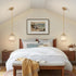 Shade,6.29" 1Light Pendant Lights Kitchen Island,Farmhouse Gold Pendant Light with Clear Glass Globe Glass Pendant