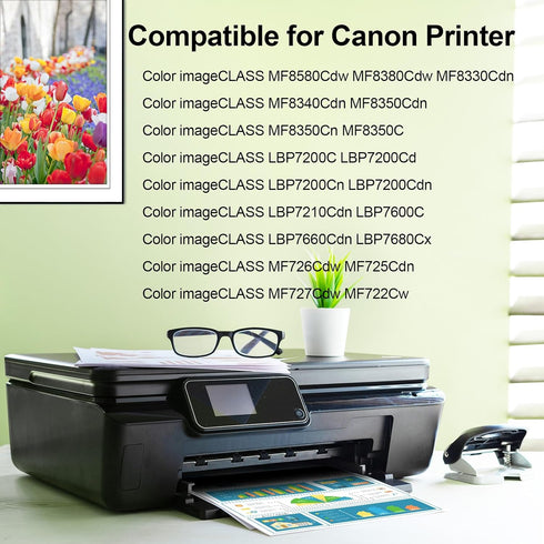 greencycle 2 Pack CRG118 Black Compatible Toner Cartridge for Canon 118 for MF8580Cdw MF8380Cdw