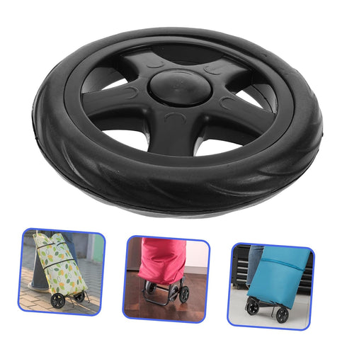 2pcs Heavy Duty Caster Wheels for Grocery Cart Stroller Accessories Laundry Cart Rolling Wheel