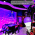 FAGUANGAO 9W A19 UV Blacklight Bulb, 75W Equivalent, E26 Medium Base, 120V UVA 390-400nm, 4 Pack for Parties