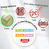 Yoget 42x90mm Large Home Moving Labels, 240 Labels with Color Coded Packing Stickers and Fragile Stickers