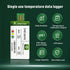 Freshliance USB Temperature Data Logger Recorder with PDF and CSV Reports, 240 Days, Single Use