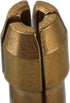 CNBTR 0.5-3.2mm Brass Collet Drill Chuck for Rotary Tools, Pack of 10
