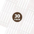 Heavy Duty Recipe Protectors, 30 Pack, Holds Standard 8.5" x 11" Paper, Reinforced Holes