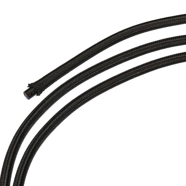 MECCANIXITY Twisted Cloth Covered Wire 2 Core 18AWG 10m/32.8ft, Vintage Woven Fabric