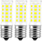 E17 Appliance LED Light Bulb, Kei D28A 6000K 3W Daylight White, Compatible for Frigidaire Kenmore, 3-Pack