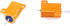 25 Watt 100 Ohm 5% Wirewound Resistor, Electronic Aluminium Shell Resistor, Gold (Pack of 2)