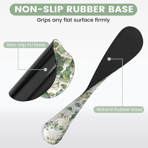 iLeadon Ergonomic Mouse Pad with Wrist Rest Set, Easy Typing & Pain Relief, Non-Slip Base for Computer Home, Eucalyptus