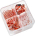Paper Clips and Binder Clips Set, Metal Assorted Sized Binders with Push Pins, Cute Rosegold Office Supplies for Desk,