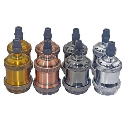 5pcs E26 Bulb E26 E27 Bulb Bulbs 5pcs) REXTiN Vintage Lamp Socket Pendant Socket Vintage Holders Ceramic for DIY