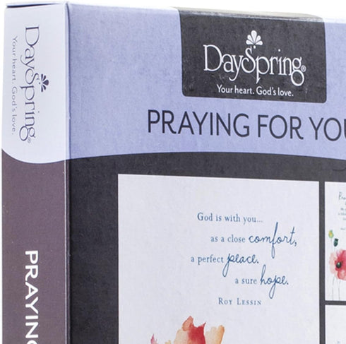 Dayspring - Roy Lessin - 12 Boxed Cards, KJV (77546) - Praying for You, Meet Me in the Meadow, Multi