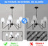 aooshine Q50 Dimmable LED Light Bulbs, 6W 5000K Warm White, E26 Base, 120 Volts