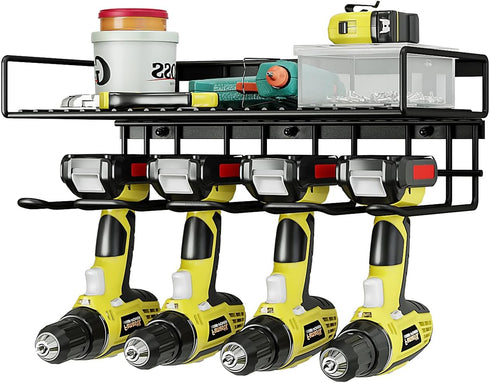 AZERPIAN Tool Organizer Heavy Duty Power Wall Mount for Drill and Cordless
