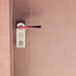 Do Not Disturb Door Hanger Sign, Please Do Not Disturb Door Knob Sign for Office, Home, Clinic, 2 Pack (Grey and Green)