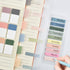 Book Annotation Kit, 12 Pastel No Bleed Highlighters & 5 Color Pens with 620 Sheets Transparent Sticky Notes