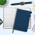 JUBTIC A5 Check Registers for Personal Checkbook, Ledger Transaction Log Book for Small Business, Blue