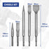 WORKPRO 17-Piece SDS-Plus Rotary Hammer Drill Bits and Chisel Set for Concrete and Stone
