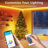 132ft (2 65.6ft), 24V DAYBETTER LED Lights for Bedroom Rolls of Music Sync Color Changing Strip Lights with Remote