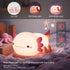 Dimmable Axolotl Night Light for Kids, Cute Axolotl Lamp Silicone Baby Nursery Night Lamp, Squishy Touch Bedside Lamps