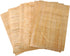 Egyptian Papyrus Blank Paper Set of 20 Sheets for Teaching Ancient Hieroglyphic History, 8x12in (20x30cm) Scrapbooking