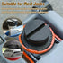 Afcabakila 8 2 Pinch Pcs Universal Jack Stand Pads, Types Rubber Jack Pad & Weld Adapter, Oil Change Mush Haves, Change