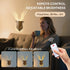 Modern Deer Sconce Antler Wall Lamp with Remote Control, Rechargeable Wall LED Night Light, Ambient Lighting for Indoor