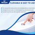 MP MOZZPAK (60 Pack) 100% Toilet Seat Covers Disposable - XL Flushable Disposable Toilet Seat Cover for Kids Potty